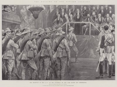 The Welcome to Our Citizen Soldiers by Richard Caton Woodville junior